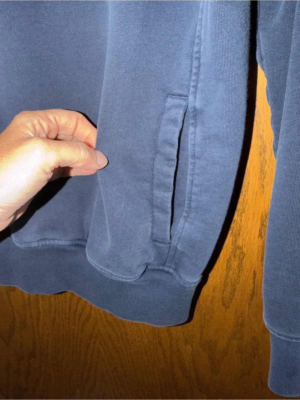 Vintage J. Crew Men’s 1/4 Zip Sweatshirt Size XS